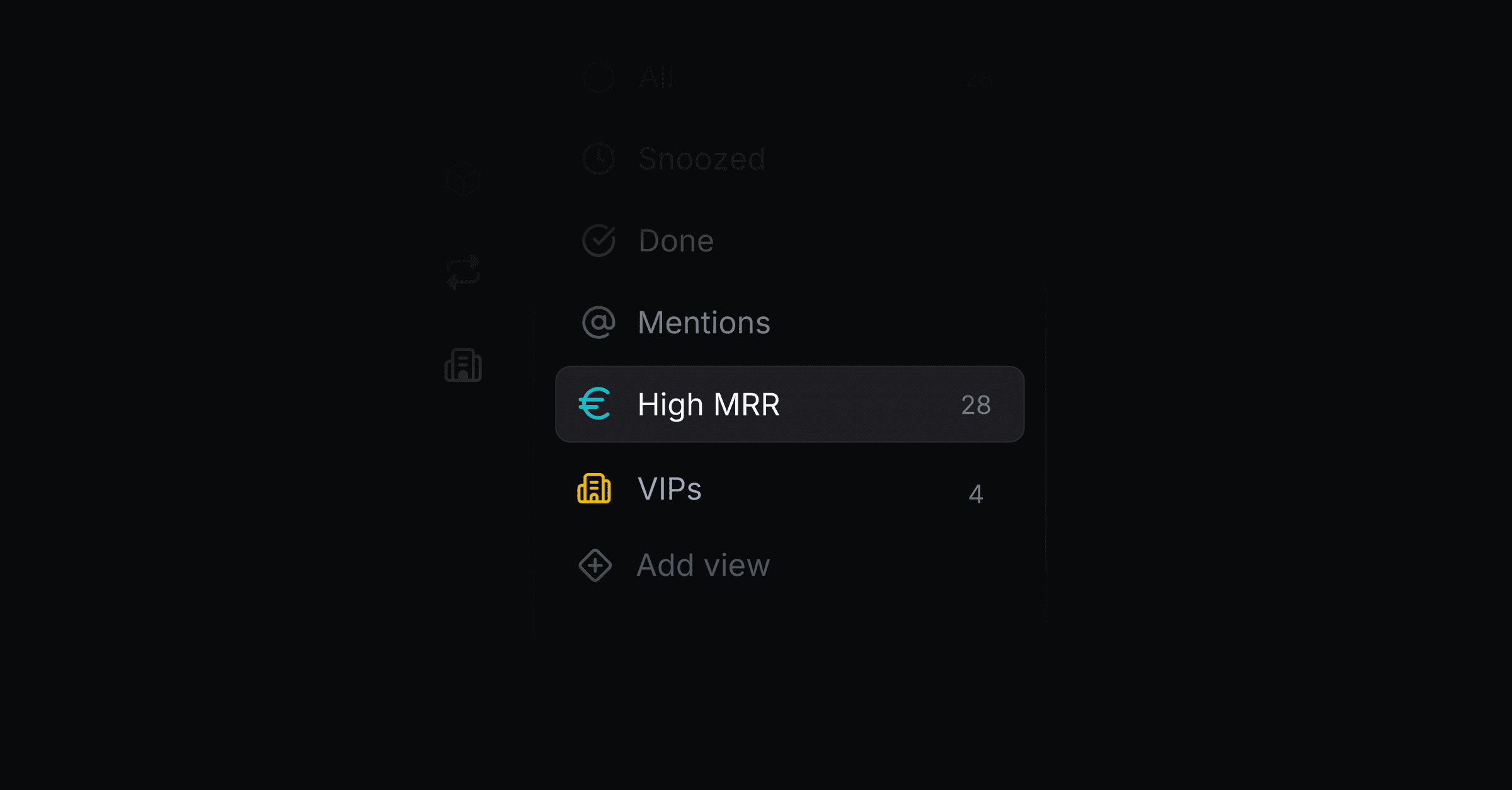 Custom views